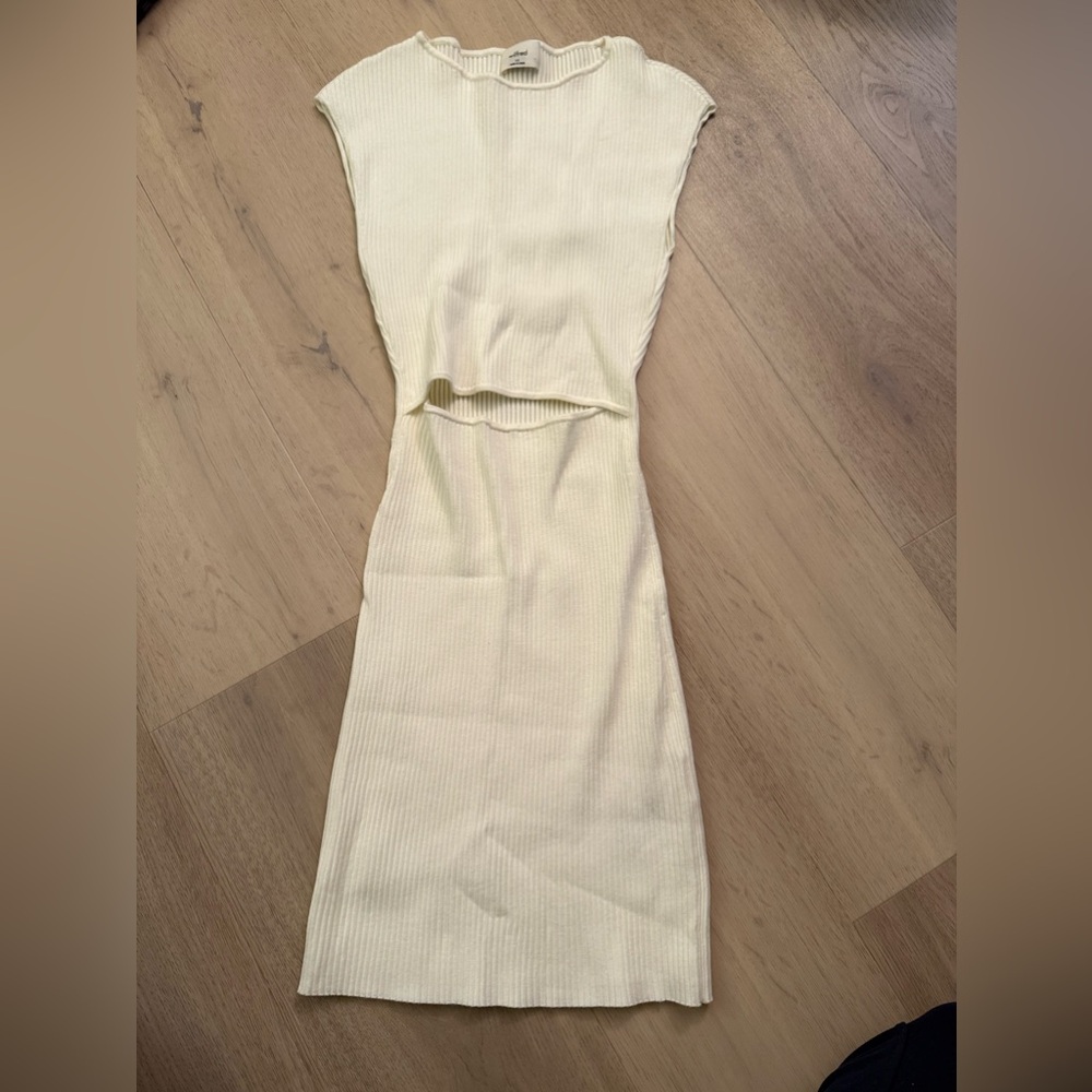 Wilfred White Cutout Dress